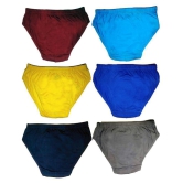 HAP Boy's Brief /Kids innerwear /pack of 6 - None