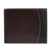 Leaderachi Genuine Leather RFID Protected Premium Oliver Black & Brown Wallet for Men(W8008-BR)