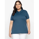 YHA - Teal Cotton Blend Regular Fit Womens T-Shirt ( Pack of 2 ) - None