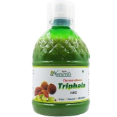 Farm Naturelle-Strongest Ayurvedic Triphala Juice-Improved Digestion-Herbal Laxative-2x400ml+ 55gx2 Herbs Infused Forest Honeys