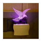 Somil - Multicolor Night Lamp ( Pack of 1 )