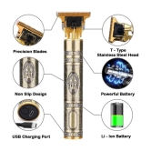 Intimify Hair Trimmer Gold Cordless Beard Trimmer With 90 minutes Runtime