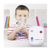 BPL Medical Technologies Breathe Ezee N6 Low Noise Compressor Nebuliser Machine, White