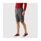 IVOC Grey Cotton Mens Chino Shorts ( Pack of 1 ) - None