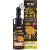 WOW Skin Science Ubtan Foaming Face Wash with Built-In Face Brush for deep cleansing No Parabens, Sulphate, Silicones & Color - 100mL