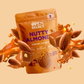 Nutty Almonds- Caramel Sea Salt-60gms-Pack of 5