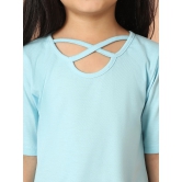 MINI & MING Solid Round Neck Cotton Top