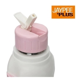 Jaypee Plus Pink Stainless Steel School Water Bottle 500 mL ( Set of 1 ) - Pink