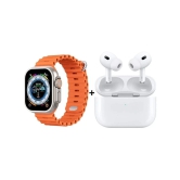 OLIVEOPS Combo Orange Smart Watch