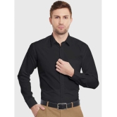 Life Roads - Black Cotton Slim Fit Mens Formal Shirt ( Pack of 1 ) - None