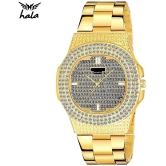 Hala - Gold Stainless Steel Analog Men's Watch