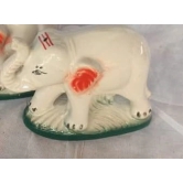 Ceramic Elephant Showpiece pack of 2