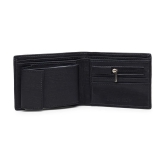 samtroh - Black PU Mens Regular Wallet ( Pack of 1 ) - Black