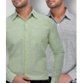 DESHBANDHU DBK - Multicolor Cotton Regular Fit Mens Formal Shirt (Pack of 2) - None