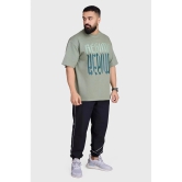 Fuaark Green Cotton Oversized Fit Mens Sports T-Shirt ( Pack of 1 ) - None