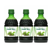 NUTROCOPIA Giloy Tulsi Juice | Fresh Tulsi and Giloy to Support Immune Health Pack of 3 of 400ML