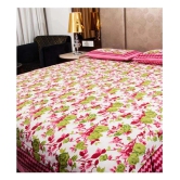 Uniqchoice - Assorted Cotton Double Bedsheet with 2 Pillow Covers - Assorted