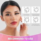 KIT & CO Invisible Face Lifting Wrinkles Tape,Instant Face Neck and Eye Lifting sticker With Lifting Ropes Elastic,V-line Makeup Tool to Hide Facial Wrinkles Saggy Skin Face Lift Up Chin Tape 40PCS