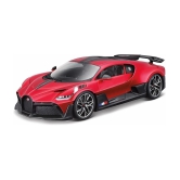 sevriza 1:32 Scale Model Alloy Metal Bugatti Divo Sports Car Model with Light and Sound Open Doors Pull Toy, Multi - Multi-Color