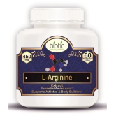 Biotic L Arginine Capsules - LArginine Extract 450 mg (Veg Capsules) 60 gm