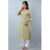 Doriya - Green Straight Rayon Women's Stitched Salwar Suit ( Pack of 1 ) - None