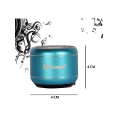 hitage BS 341 MINI SPEAKER 5 W Bluetooth Speaker Bluetooth V 5.0 with TWS feature Playback Time 6 hrs Blue - Blue