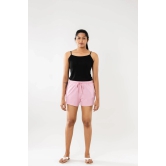 Lt.Pink Women Shorts-L