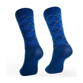 Man Arden - Navy Blue Cotton Men's Mid Length Socks ( Pack of 1 ) - Navy Blue