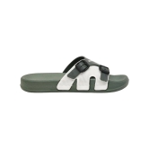 Impakto Olive Mens Slide Flip Flop - None