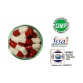 BioMed Empty Gelatin capsules Size 0 Red /White 500 pieces Capsule 500 no.s