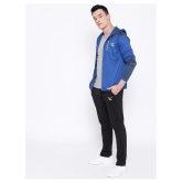 YUUKI Blue Polyester Fleece Jacket - L