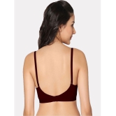 IN CARE LINGERIE - Maroon Cotton Non Padded Womens T-Shirt Bra ( Pack of 1 ) - None