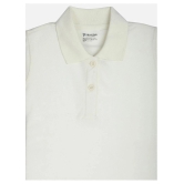 Proteens Girls White Polo Neck Tshirts - None