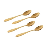 A & H ENTERPRISES - Brass Brass Table Spoon ( Pack of 4 ) - Brass