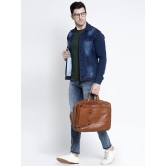 Rodamo Men Blue Solid Denim Jacket