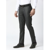 Solemio Charcoal Regular Formal Trouser ( Pack of 1 ) - None