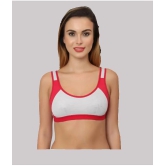 Kiran Enterprises Multicolor Cotton Non Padded Womens T-Shirt Bra ( Pack of 3 ) - None