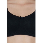 Amante Cotton T-Shirt Bra - Black Single - 36B