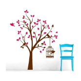 Decor Villa Bird Home PVC Wall Stickers