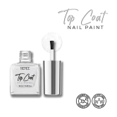 RENEE Top Coat Nail Enamel, Quick Drying, Long Lasting, Chip resisting Formula ,10 Ml