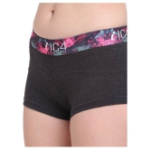 IC4 Cotton Lycra Boy Shorts - Pack of 2 - S