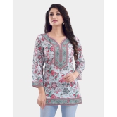 Meher Impex - Multi Color Crepe Womens Tunic ( Pack of 1 ) - None