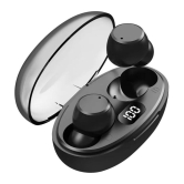 COREGENIX BOOMBASE Bluetooth True Wireless (TWS) In Ear 20 Hours Playback Low Latency,Fast charging IPX4(Splash & Sweat Proof) Black