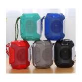 COREGENIX CE-005 10 W Bluetooth Speaker Bluetooth v5.0 with USB,SD card Slot,Aux Playback Time 6 hrs Assorted - Assorted