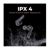 Tecsox Max19 Airbuds In Ear Bluetooth Earphone 5 Hours Playback Bluetooth IPX4(Splash Proof) Powerfull Bass -Bluetooth V 5.1 Black