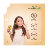 NourishVitals Sugar Free Multigrain Cookies, No Added Sugar, Heavenly Bites, Source of Protein, Crunchy Delights, Genius Snack, 120g