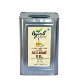 Stone Pressed White Sesame Oil-15 L Tin