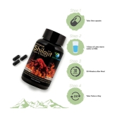 Vedapure Premium Shilajit Caps with Ashwagandha Extract Helps in Stamina, Strength,For Men 1000mg - 60 Veg Caps (Pack of 1)