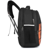 Da Tasche 30 Ltrs Black Polyester College Bag - Black