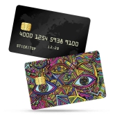 Trippy Graffiti Credit Card Skin